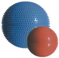 Gymnastický a masážní míč 75 cm, modrá