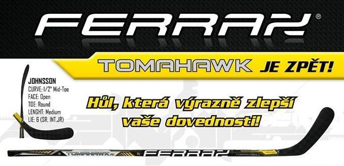 Hůl FERRAX TOMAHAWK Sr, 90-RHT 